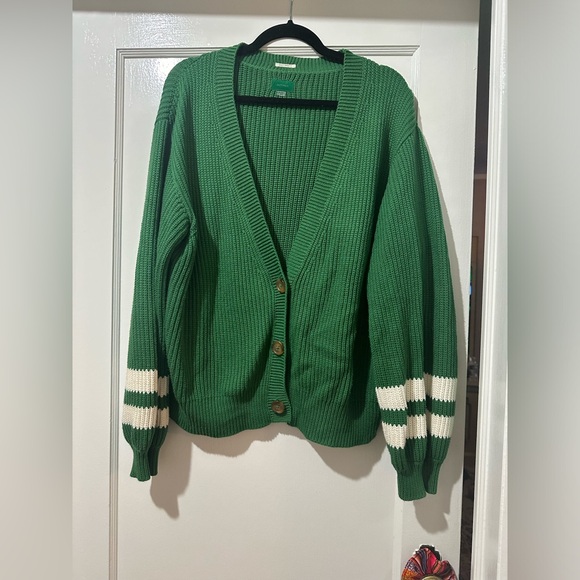 MOTHER The Bell Sleeve Cropped Cardigan - Picture 3 of 8